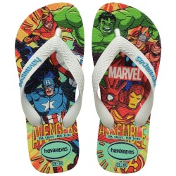 kids top marvel et flores - havaianas