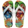 kids top marvel et flores - havaianas
