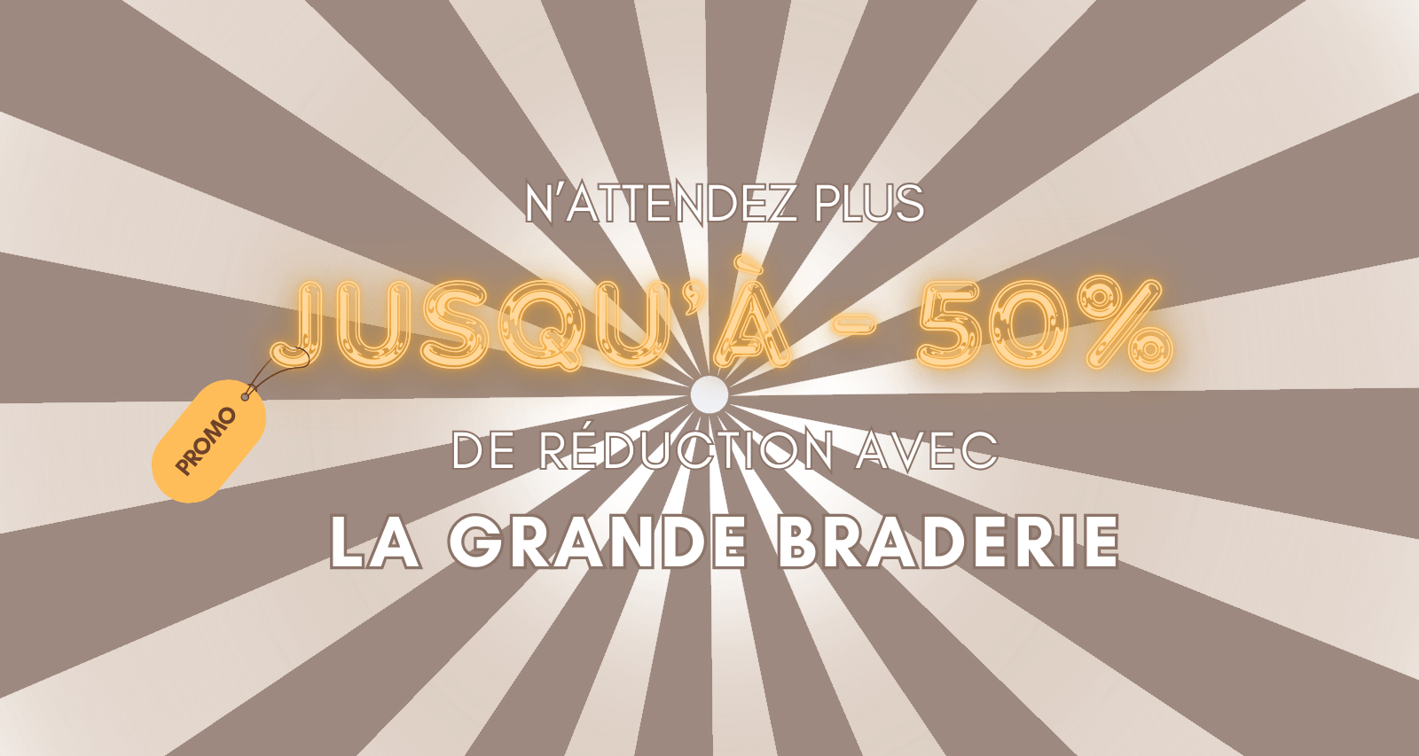 Promotions jusqu'à -50%